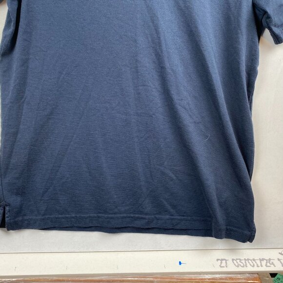 Travis Mathew Men's XL Polo Shirt Navy Blue Cotton Poly Blend - Picture 8 of 11
